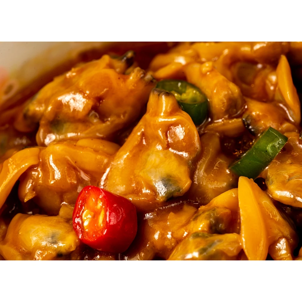 Wholesale Cheap Price Delectable Dining Delicious Seafood Pre-Made Marinated Clam Meat
