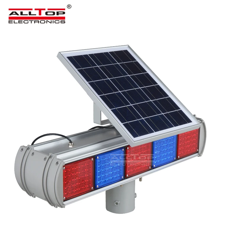  ALLTOP индивидуальная безопасность и защита дорог предупреждающий сигнал на солнечных батареях СВЕТОДИОДНЫЙ дорожный