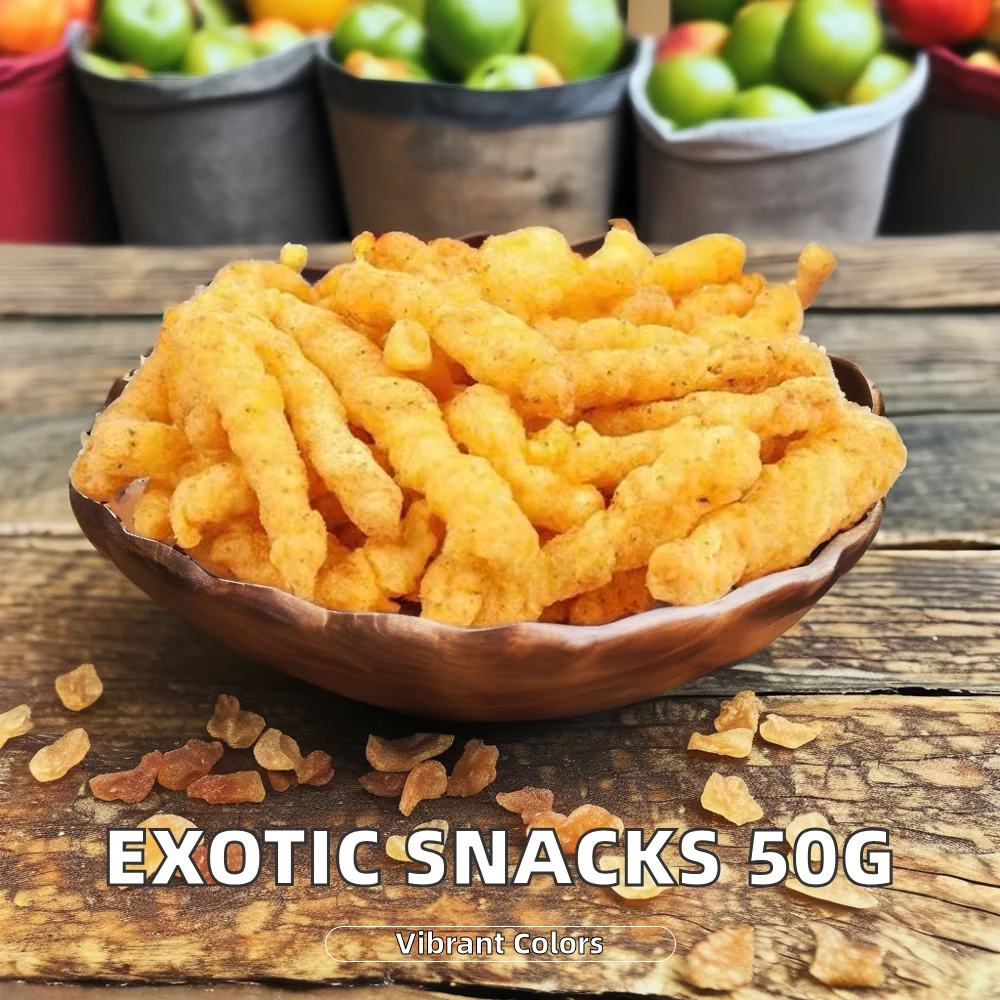 Exotic Chinese-Flavored Lays American Turkey-Flavored Corn Cob 50g Salted Semi-Soft Dried Fruit Snack Bag Fried Potatoes