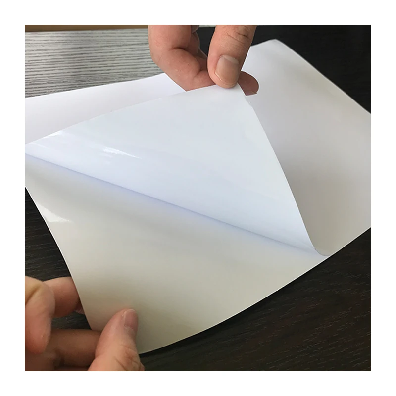 
Waterproof Pigment & Dye Inkjet Matte White Inkjet Printable Adhesive Vinyl Sheets 