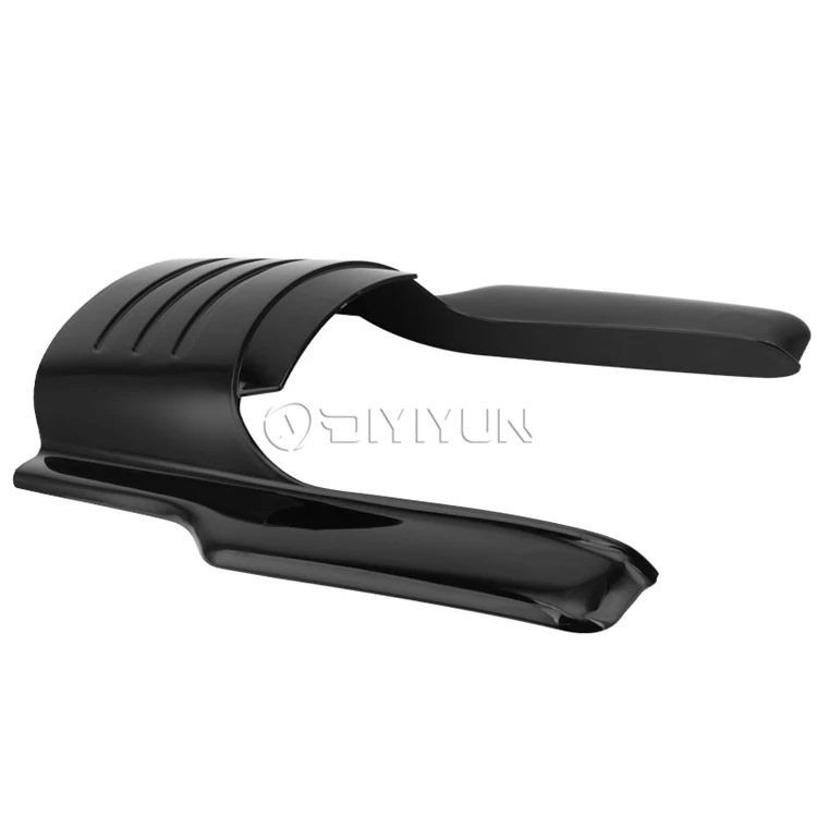 Motorcycle Black Stretched Rear Fender Mudguard Extension For Harley Touring road King glide street 1996-2008