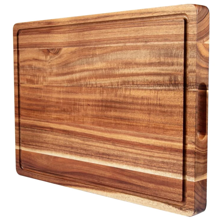 High Quality Reversible Recycled Organic Kitchen Board acacia wood Chopping Cutting Board Cutting Board