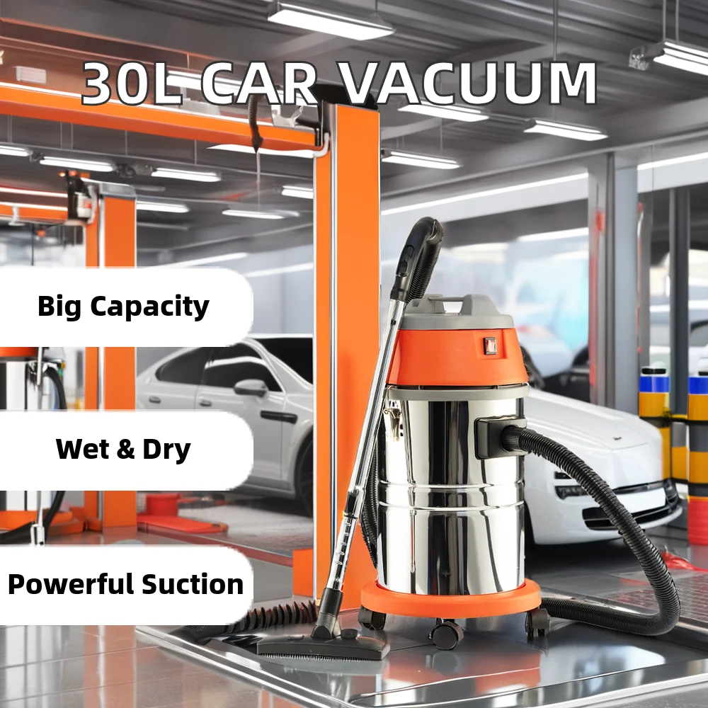 30L Car Washing Vacuum Cleaner Dry Sofa Cleaning Machine