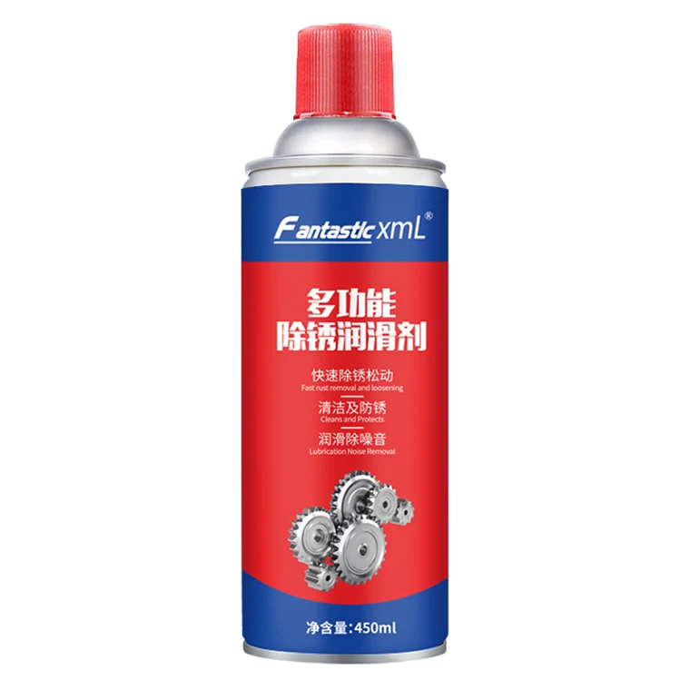 High quality factory wholesale prices 450ml Multi Purpose Rust Removing Lubricant Anti Rust Spray Penetrating Oil
