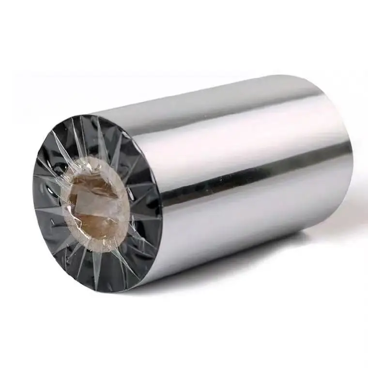 Hot sale Wax ribbon tape carbon bar code printer thermal transfer ribbons 110mm x