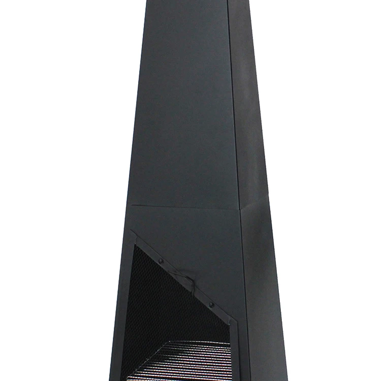 Wood burning outdoor fireplace modern fireplace with BBQ grill