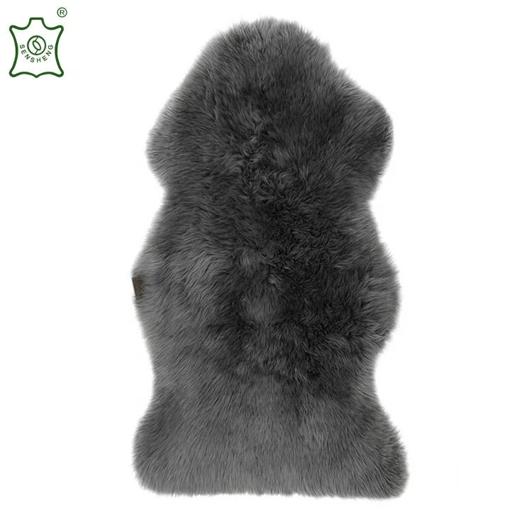 Key Manufacturer sheepskin rug Key Chain supplier real sheepskin Fur  carpet Pink Black Red Blue