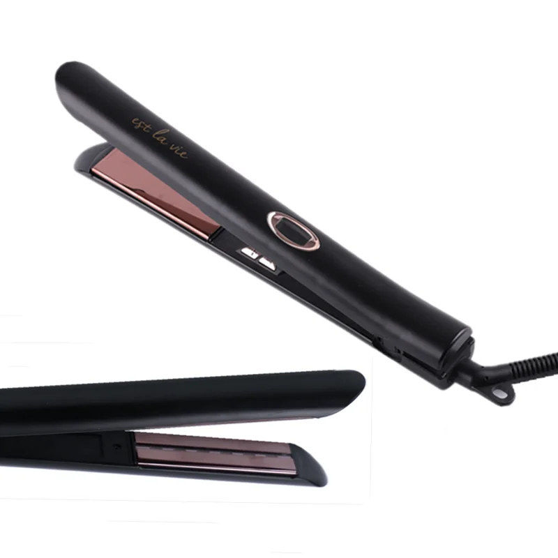 Hair Straightener Curler Curling Hair Irons Nano Titanium Ceramic Flat Iron Temperature Adjustment Electric Straightening Iron