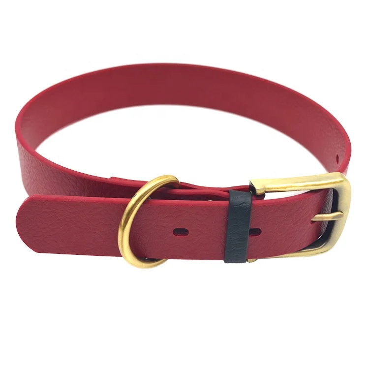 High Quality Heavy Duty Luxury Promotional TPU Poly Coated Custom Imprinted Dog Collars