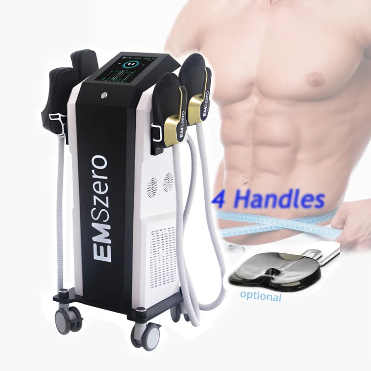 Promotion 4 Handles emszero rf muscle stimulator Em RF body sculpt machine slim with neo rf with pelvic floor