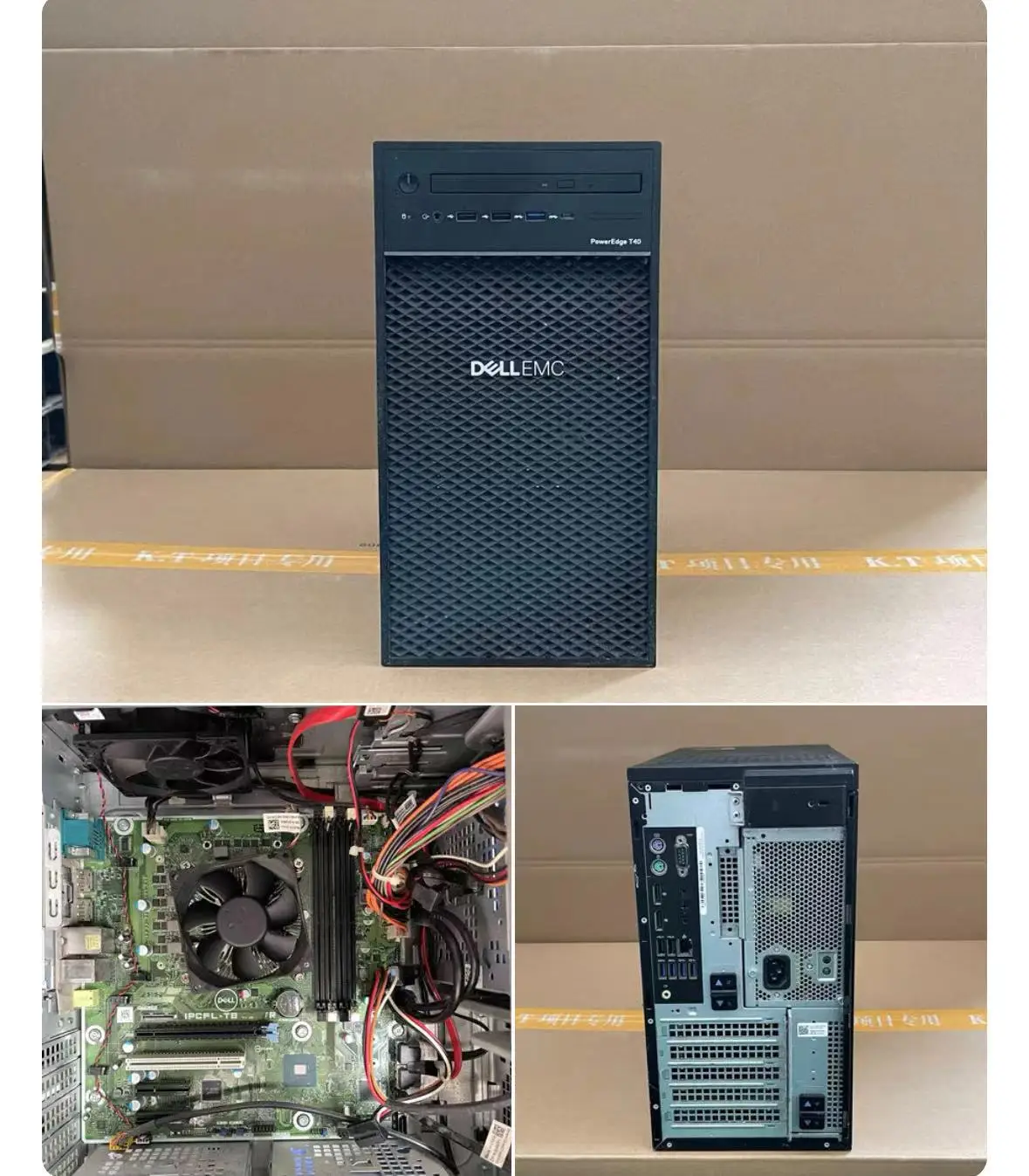 High quality New dells PowerEdge T40 Tower Server Intel Xeon E-2224 Processor in Stock T440 T7920