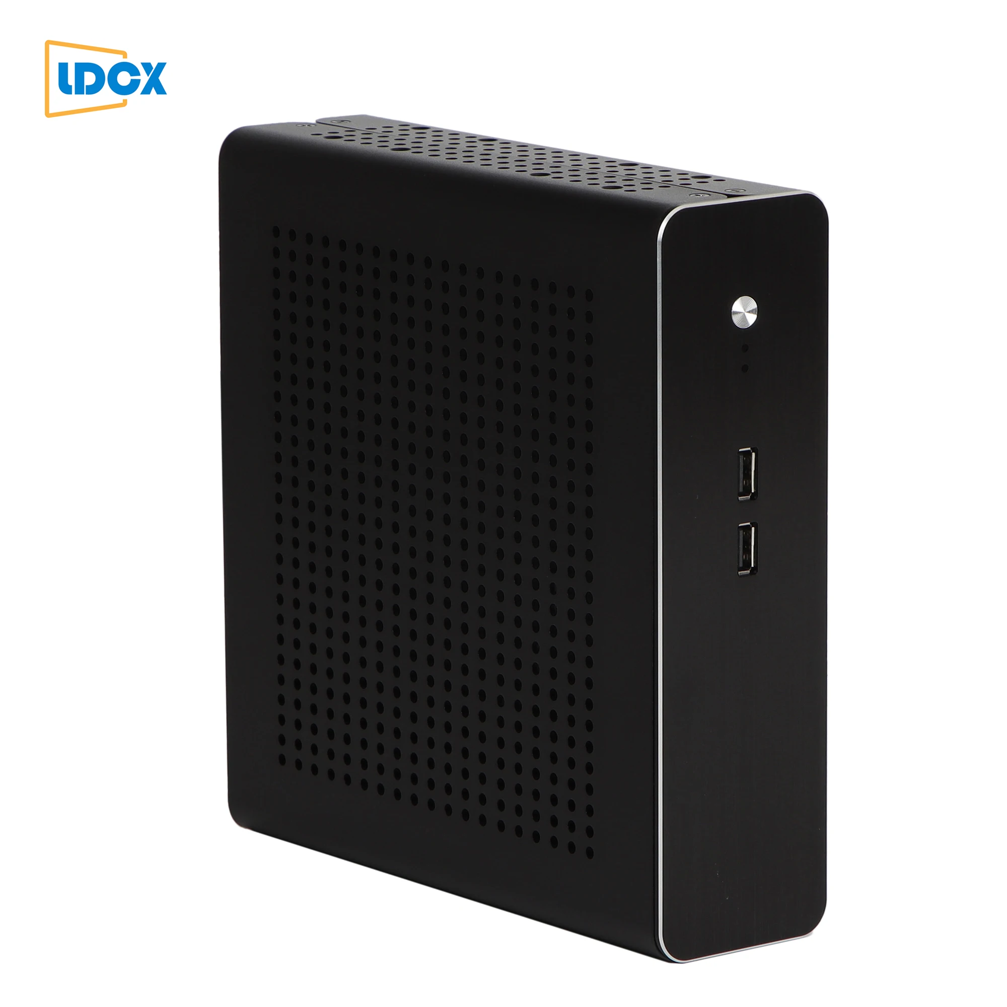 
LDCX G60S all aluminum ITX chassis Mini PC desktop custom mini itx case 