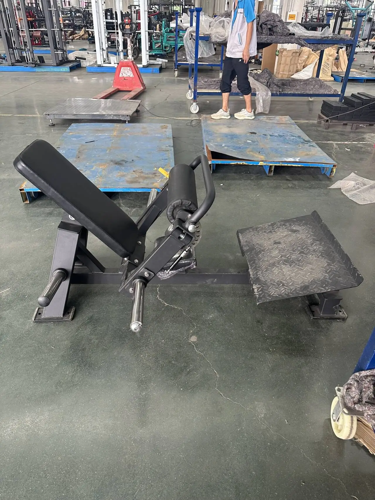 Commercial Fitness Plate Loaded Hip Thrust Machine/hip thruster/Glute Bridge Machine