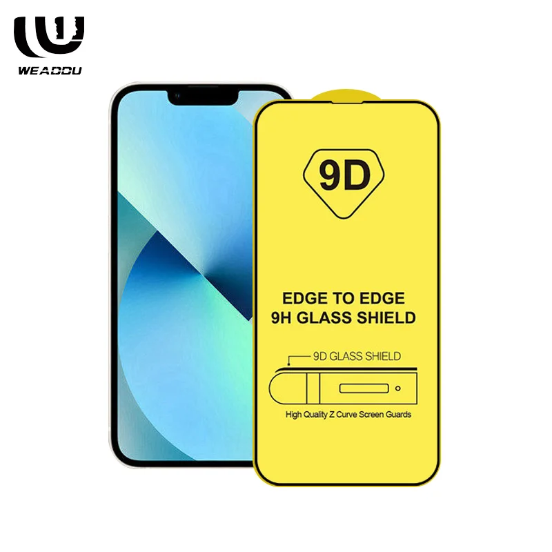 9D fscreen протектор Закаленное стекло для iphone закаленное стекло Защита экрана для iphone 13