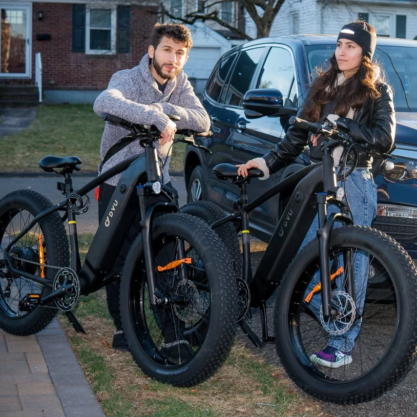 DYU NEW king750 Электрический велосипед-внедорожник с толстыми шинами гидравлические дисковые тормоза электрический велосипед амортизатор