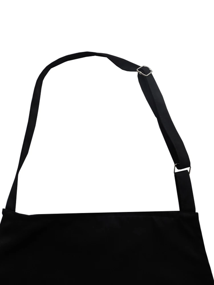 Poly Cotton Apron with Adjustable Neck Tie and Front Pocket