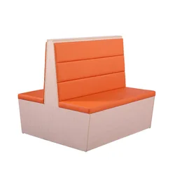 Best price restaurant booth seating made customization contemporary restaurant booths dining sofa set with high low back