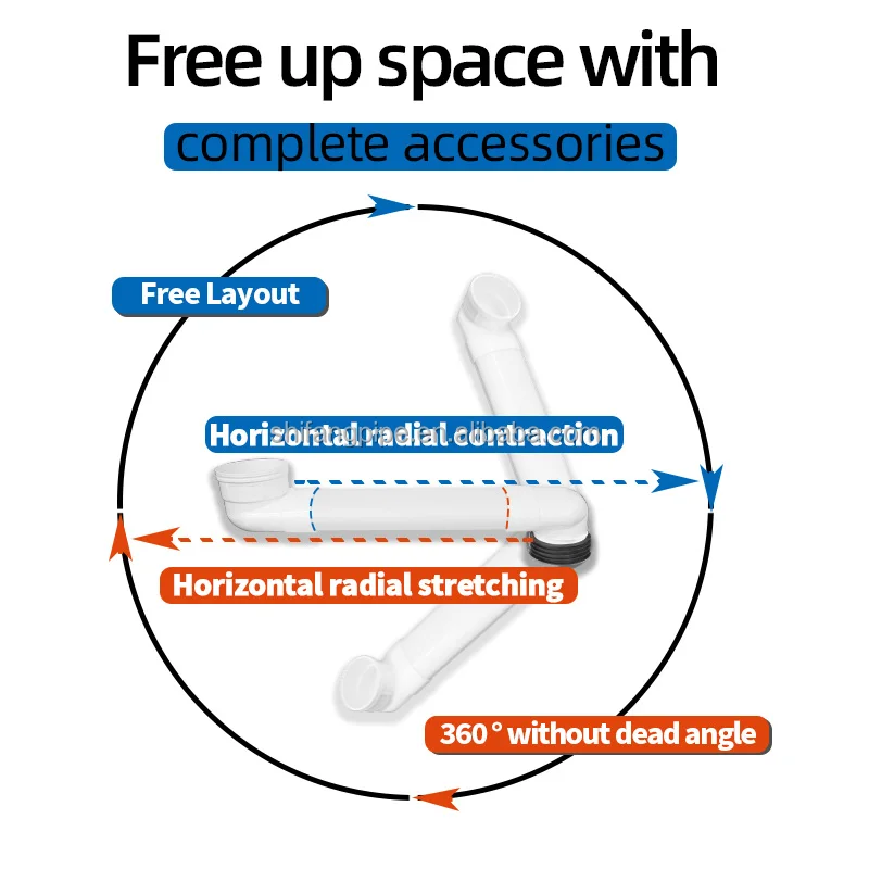 high quality pvc toilet  drain shifter for  Drainage Systems pvc pipe fitting for plumbing toilet  125 150 175 200mm