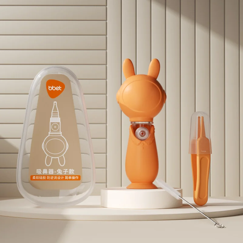 BAOHUI CE Professional Baby Kids Products Nasal Aspirator Nose Cleaning Sucker Blower Extractor with Silicone for Baby