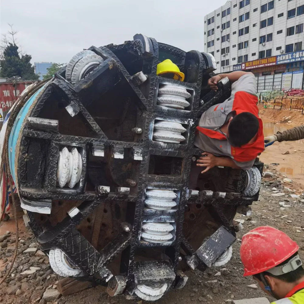 High Quality Trenchless Underground Boring Machine Cutter Manufacturer Pipe Jacking Machine Disc Cutter Roller Disc Cutter