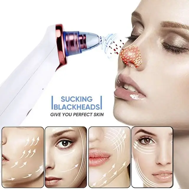 Beauty Personal Care Face Pore Cleaner Suction Skin Care GiftBeauty Tool Deep Cleansing  Nose Face Vacuum Blackhead Remover