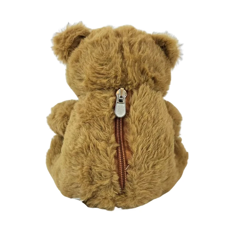 Custom Recordable Stuffed Animal Bear Plush Toy Speaking Record Teddy Bear Doll For Kids Gift