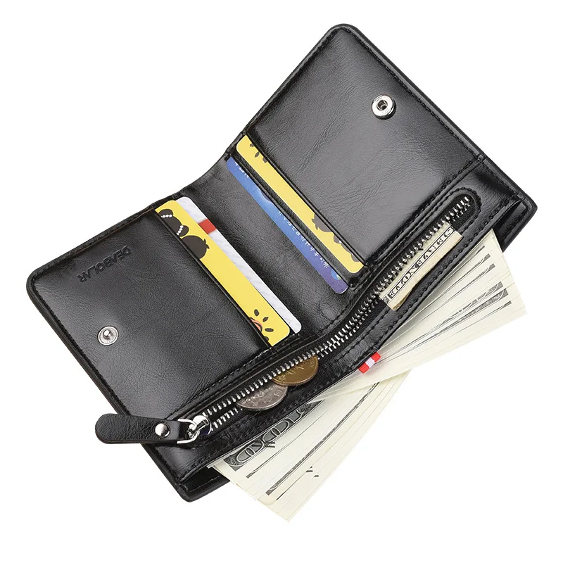 Wholesale new wallet short vertical ,  Zipper Wallet multi function  wallet