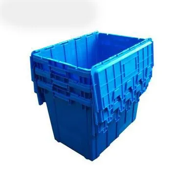 HUADING Wholesale Cheap Stackable Foldable 600*400*270 Plastic Crates for Storage Vegetables