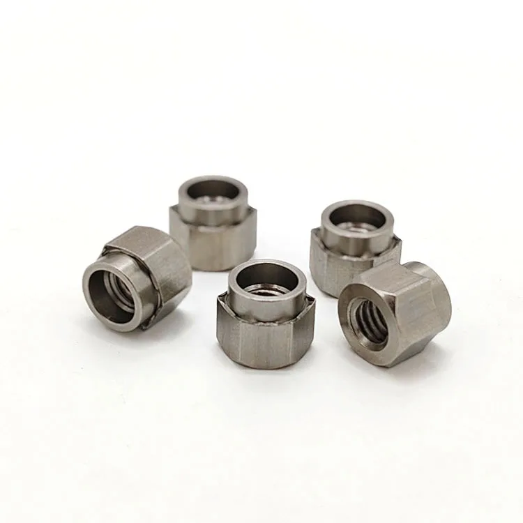 Factory Supply Cheap Threaded Self Clinching Nut Stainless Steel Hexagon Riveted Nut