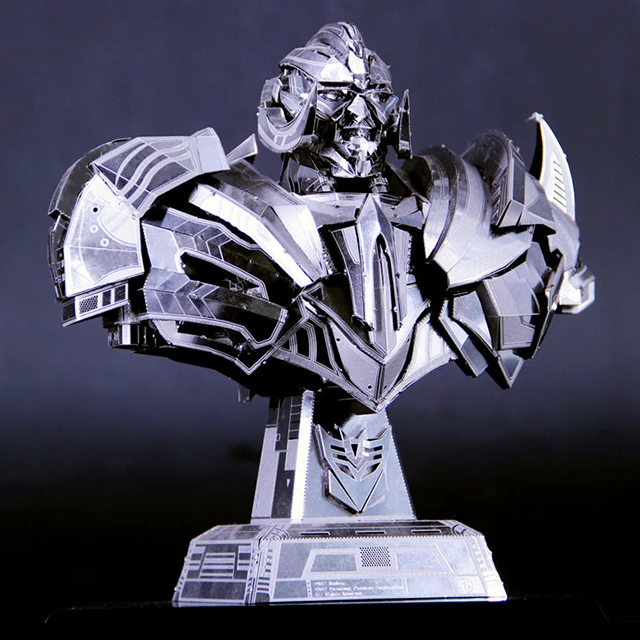 3D Metal Puzzle The Last Knigt Model car robot DIY 3D Laser Cut Assemble Jigsaw Toys For adult