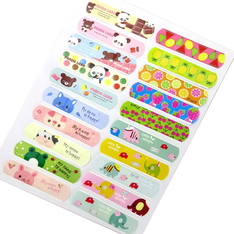 Hot selling customized finger bandage cartoon bandaid for kids