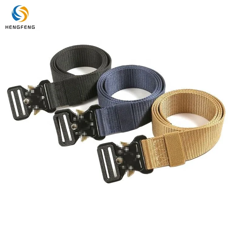 Outlet Fashion Designer Adult And Children Belt Buckle Metal Nylon Canvas Black Belts In bulk