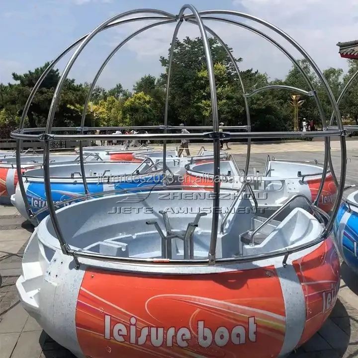 4 Seater Popular Pedal Boat/ Electric water play equipment car boat bbq island type Tricycle & bike