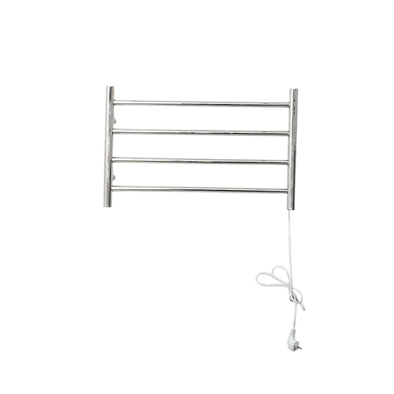 Хит продаж, аксессуары для ванной комнаты в гостиничном стиле, настенная электрическая вешалка для полотенец из нержавеющей стали