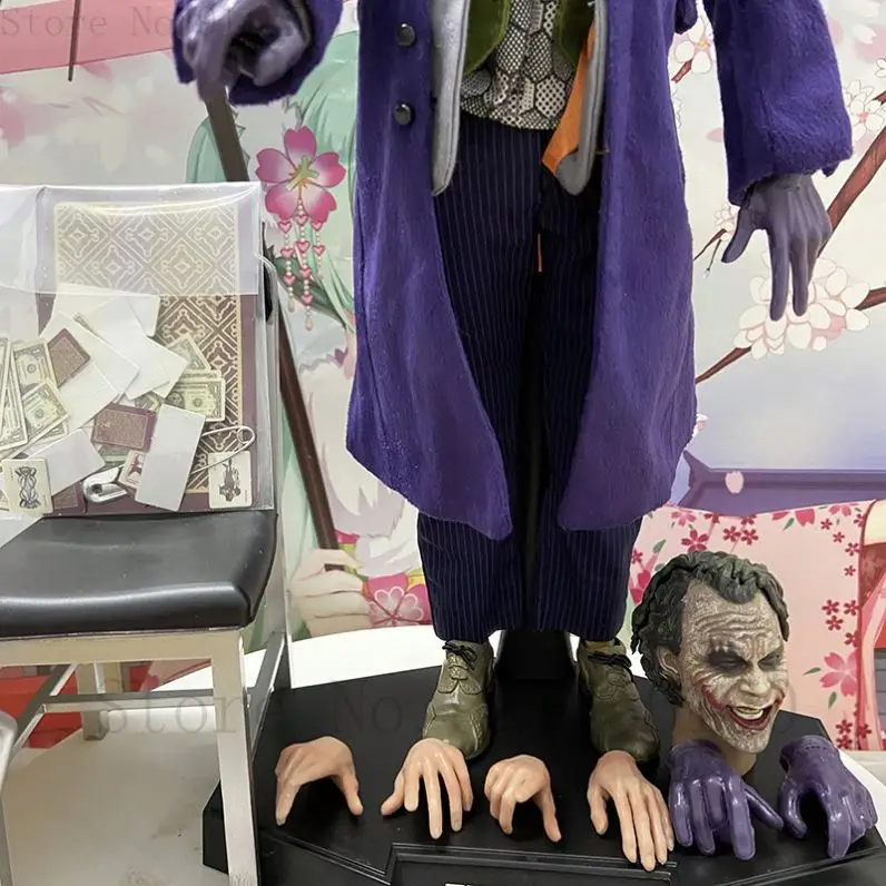 HC Toys Joker 1/6 HC Hot Toys Joker Figure The Comedian The Dark Knight Action Figure Toys Articulated Doll Gift 30cm PVC Unisex