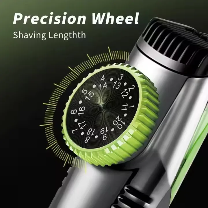 2024 New  High-Quality Professional Barber Trimmer With 8000rpm Adjustable Vacuum Hair Trimmer Baby Hair Clipper