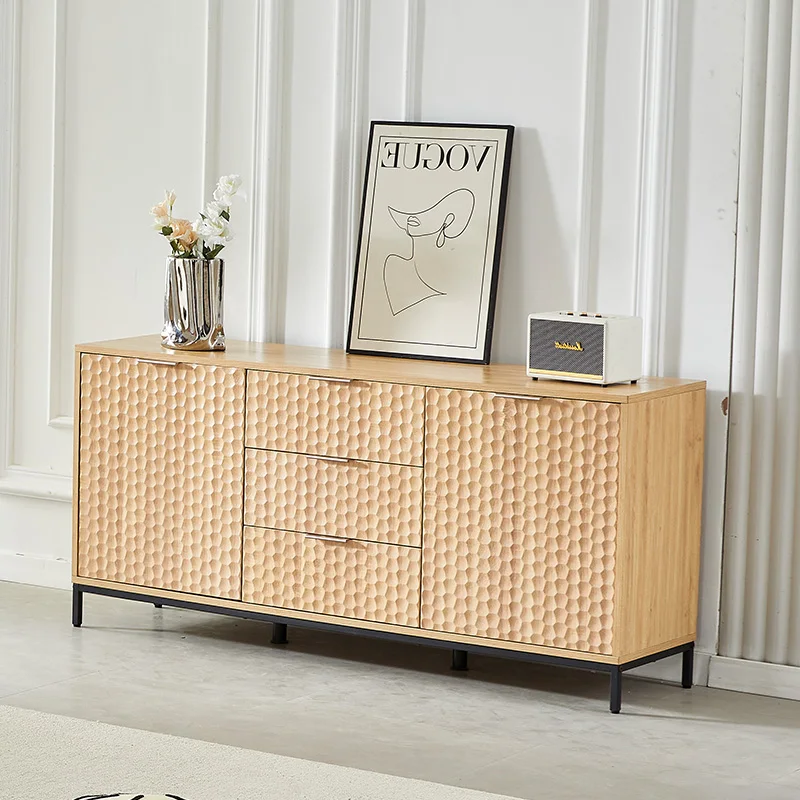 Popular Living Room Furniture Wooden Chest of Drawers modern cupboard bedroom Storage Cabinet