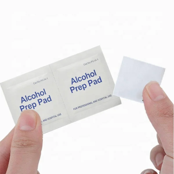 
China Factory Medical Nonwoven Alcohol Prep pads  (1600161186836)