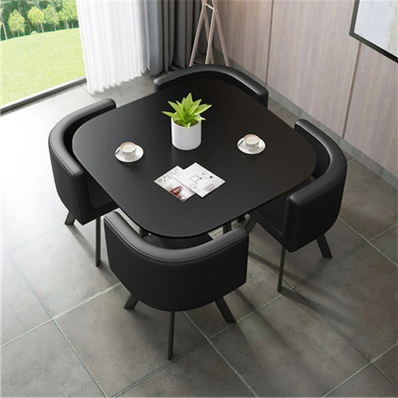Elegant Luxury Quality Dining Room Furniture Set Modern Restaurant Kitchen Dining Tables With Chair