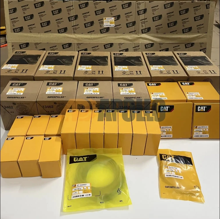 Оригинальные запасные части для экскаватора CAT 3306 3304 3406 C4.4 C6.6 C9.3 C13 C11 C15 комплект капитального ремонта