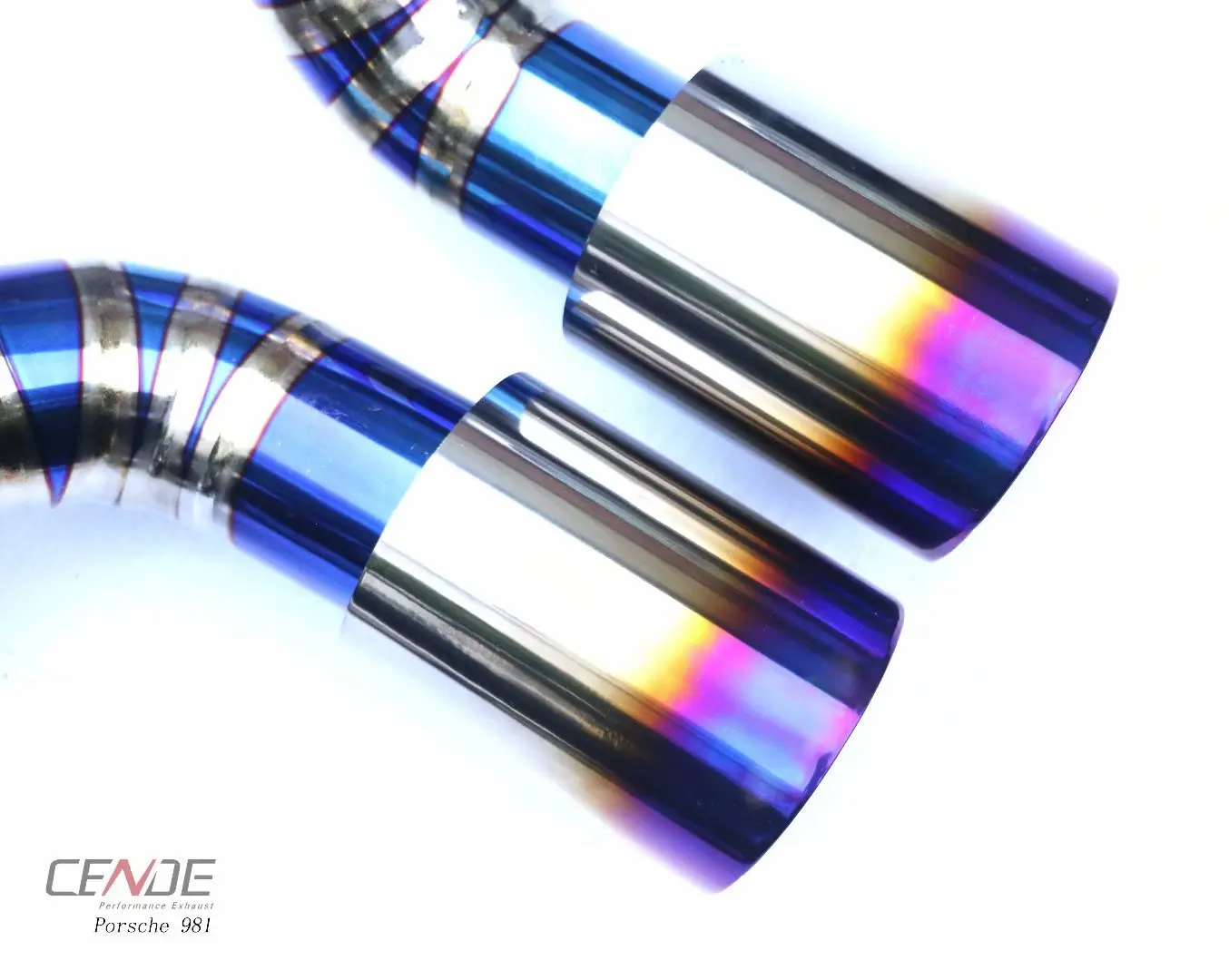 Natural Aspiration Super charge exhaust tip for Porsche  Boxster 981 Cayman