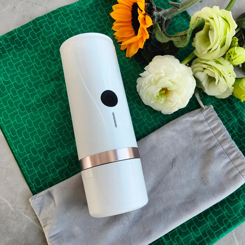 Mini Handheld Coffee Maker Compatible with Ground Coffee for Travel Camping or Hiking Manually Operated Perfect for Office Hom