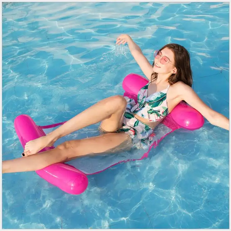 Best selling aqua 4-in-1 monterey pool hammock & float hammock chair multi-purpose water hammock lounge chair for adults