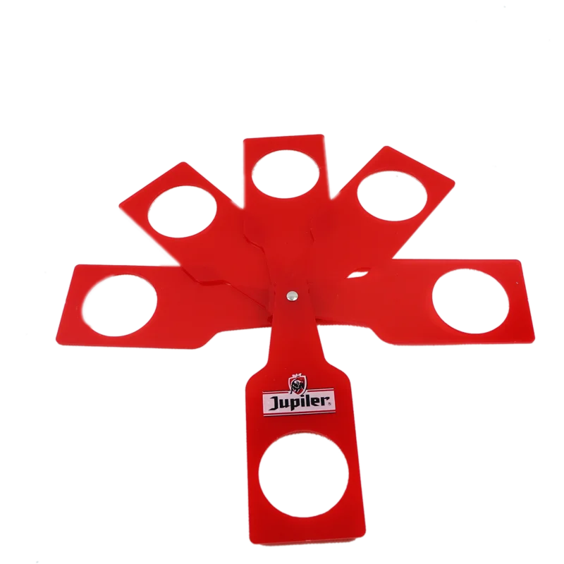 Plastic beer racks foldable beer cup holder