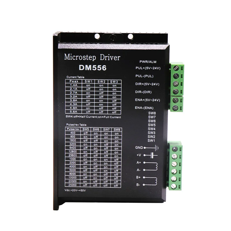 DM556 motor drive digital nema17 stepper motor driver 24-50VDC for 57 86 series motor drive For 3D Printer Monitor Equipment