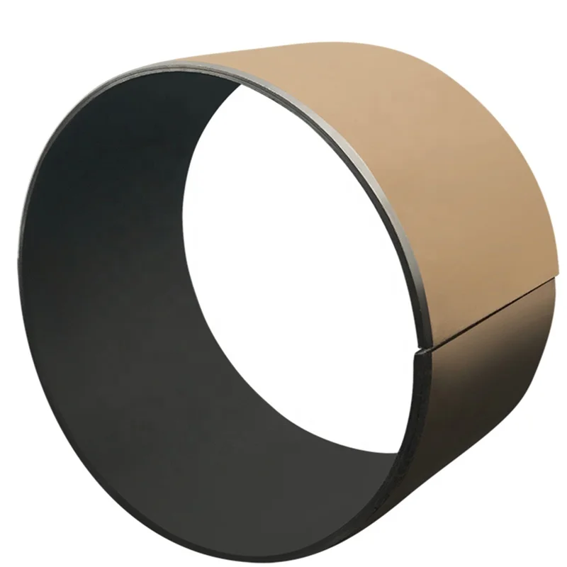 SF-1 55*50*50 Bushing Multi Layer Straight Self-lubricating Bushing DU Compound Copper Sleeve Plain Bearing PTFE Sleeve