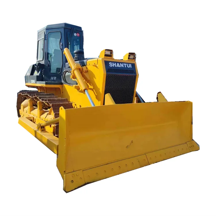 Factory Price Used Shantui SD16 Bulldozer Second Hand Shantui Original China 120HP Crawler Bulldozer In Good Condition