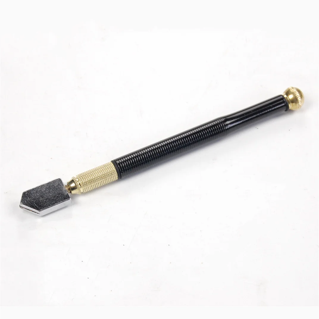 John Tools 8150B-3 Glass Cutter Tool Set Pencil Style Oil Feed Carbide Tip for Mirror Tiles Mosaic Stained Glass home improve