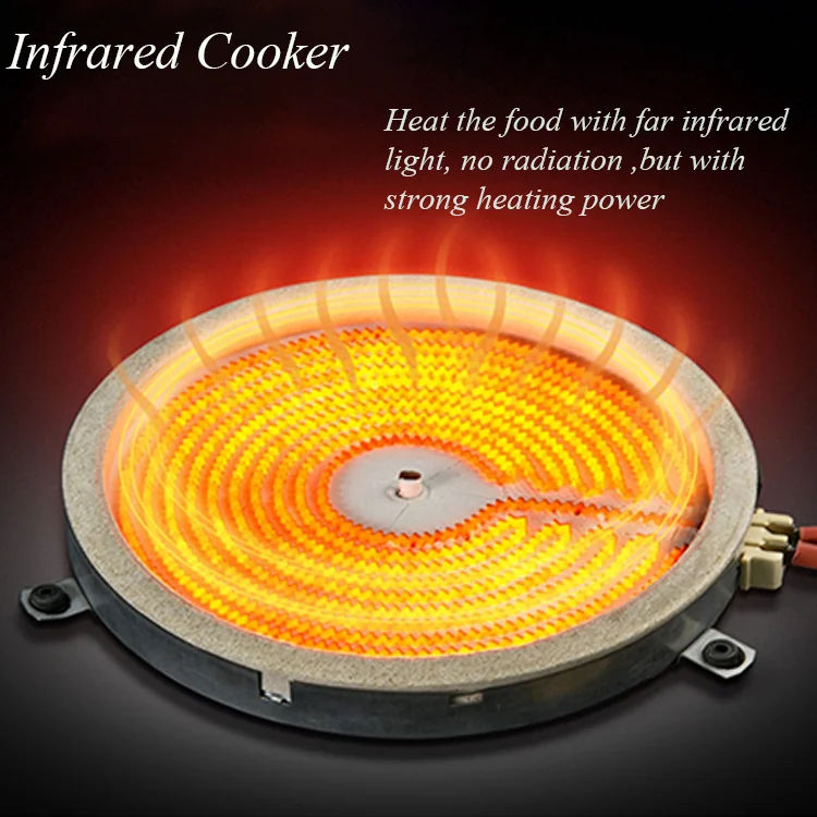Factory price intelligent built-in digital infrared cooker high power two burners infrared cookers electric ceramic stove