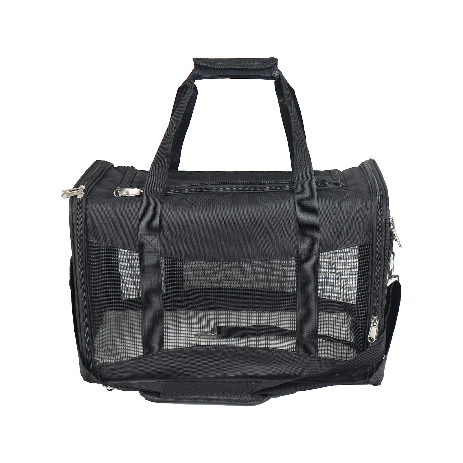 pet carrier outdoor small organizer Free Foldable Soft-Sided Breathable Mesh tote bag backpack pet carriers travel bag